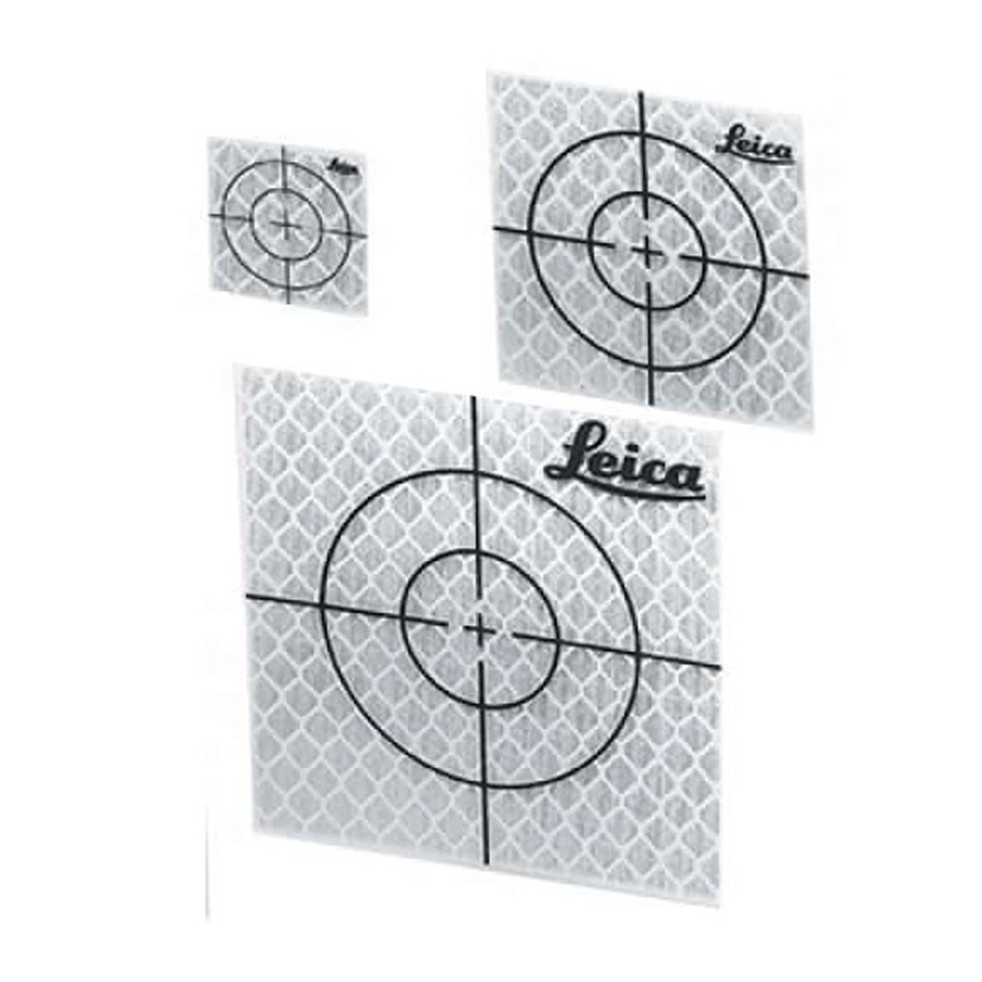 Retro Reflective Targets for Surveying Total Stations 